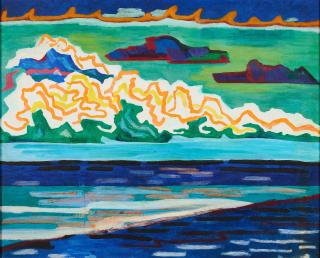 Otto Coenen - Wolkenwand.