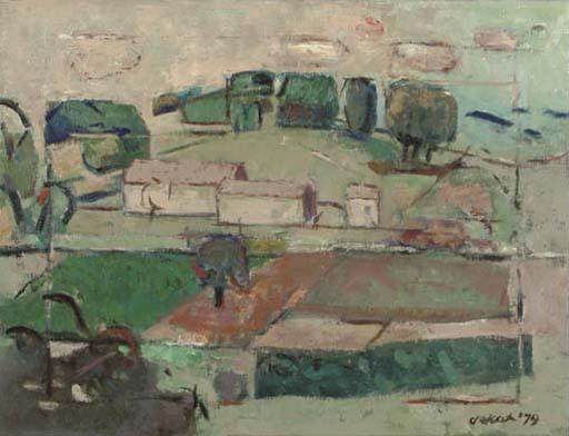 Otto de Kat - A Landscape In The Auvergne, France