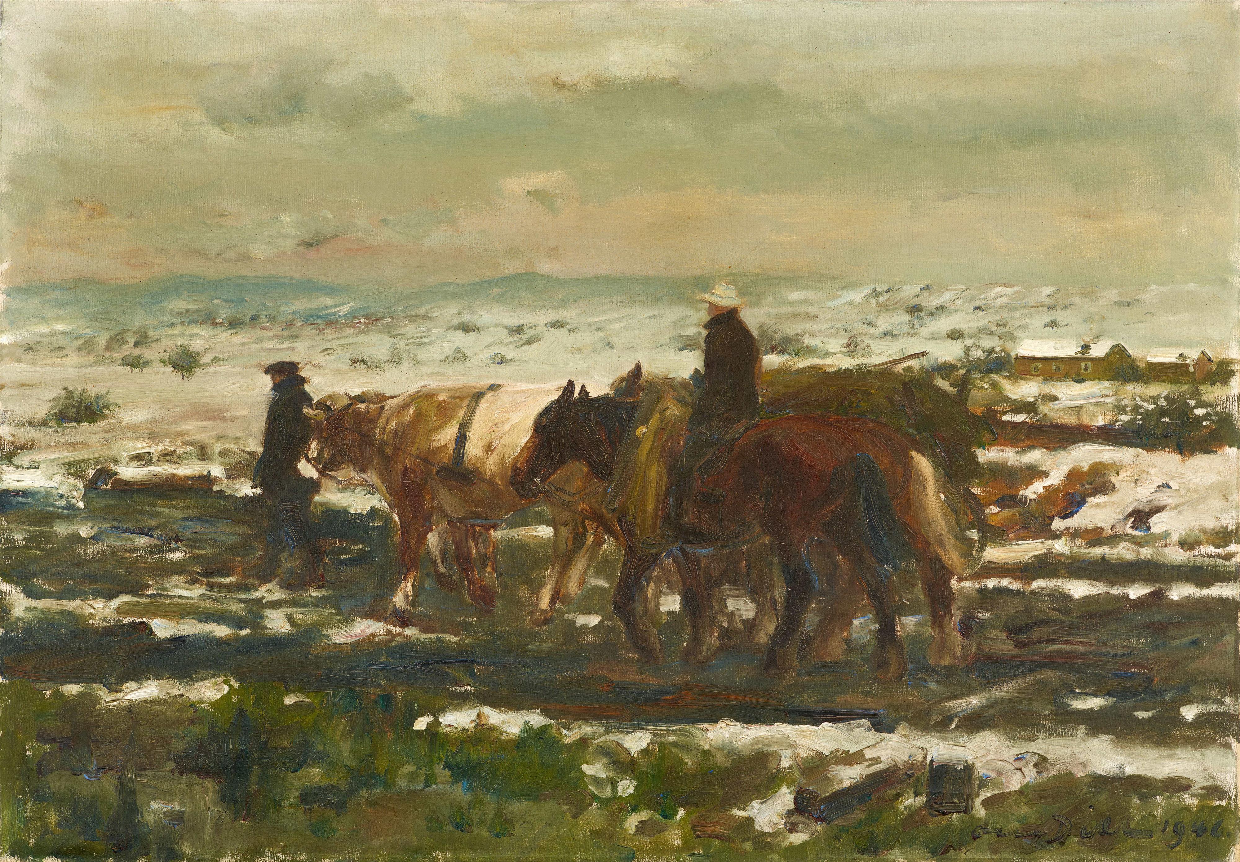 Otto Dill - Auf der Landstraße