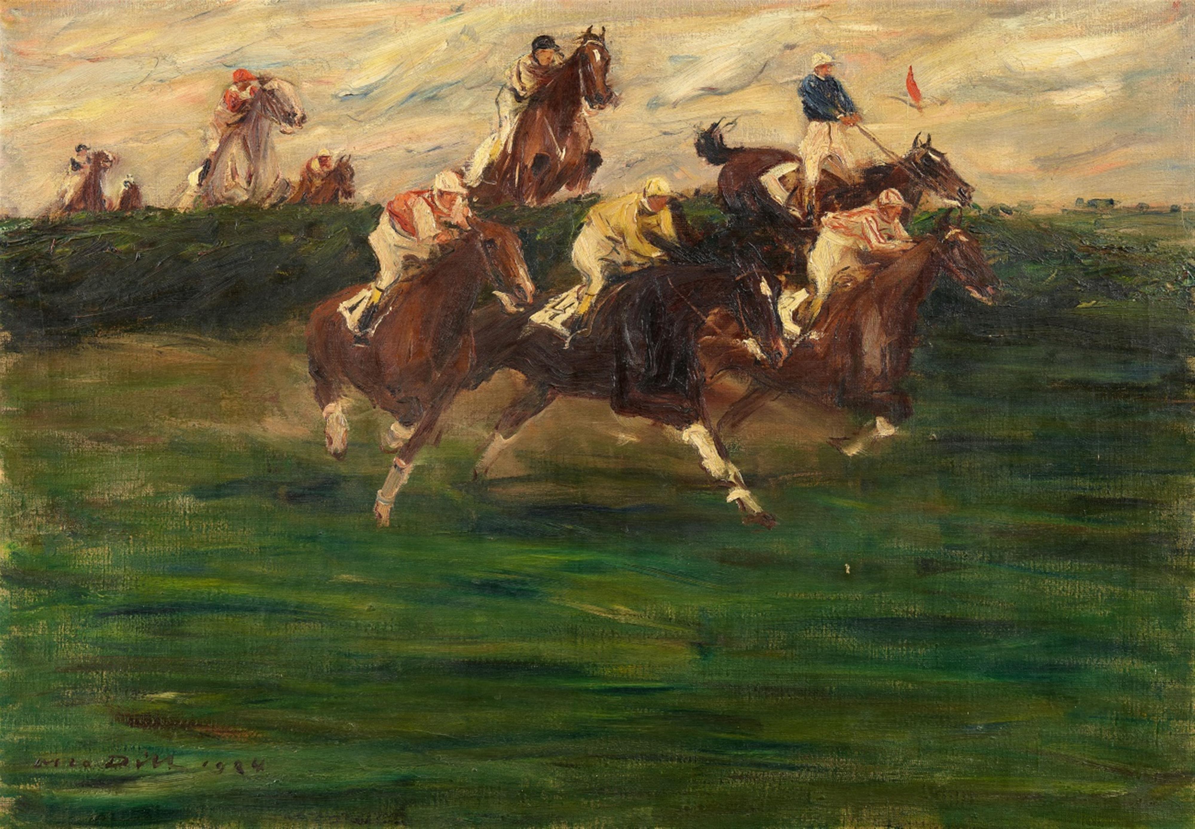 Otto Dill - Galopp-Rennbahn