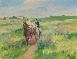 Otto Dill - Ritt in den Frühling.