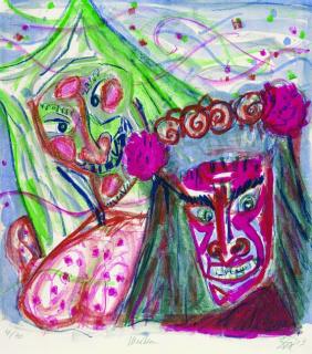 Otto Dix - Alemannische Masken