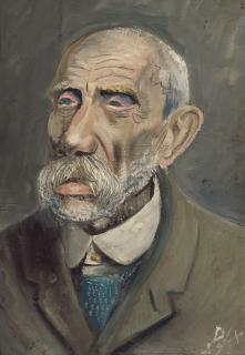 Otto Dix - Alter Mann (Sogenannter Fremdenlegionär)