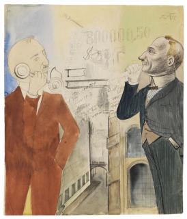 Otto Dix - Börsenspekulanten