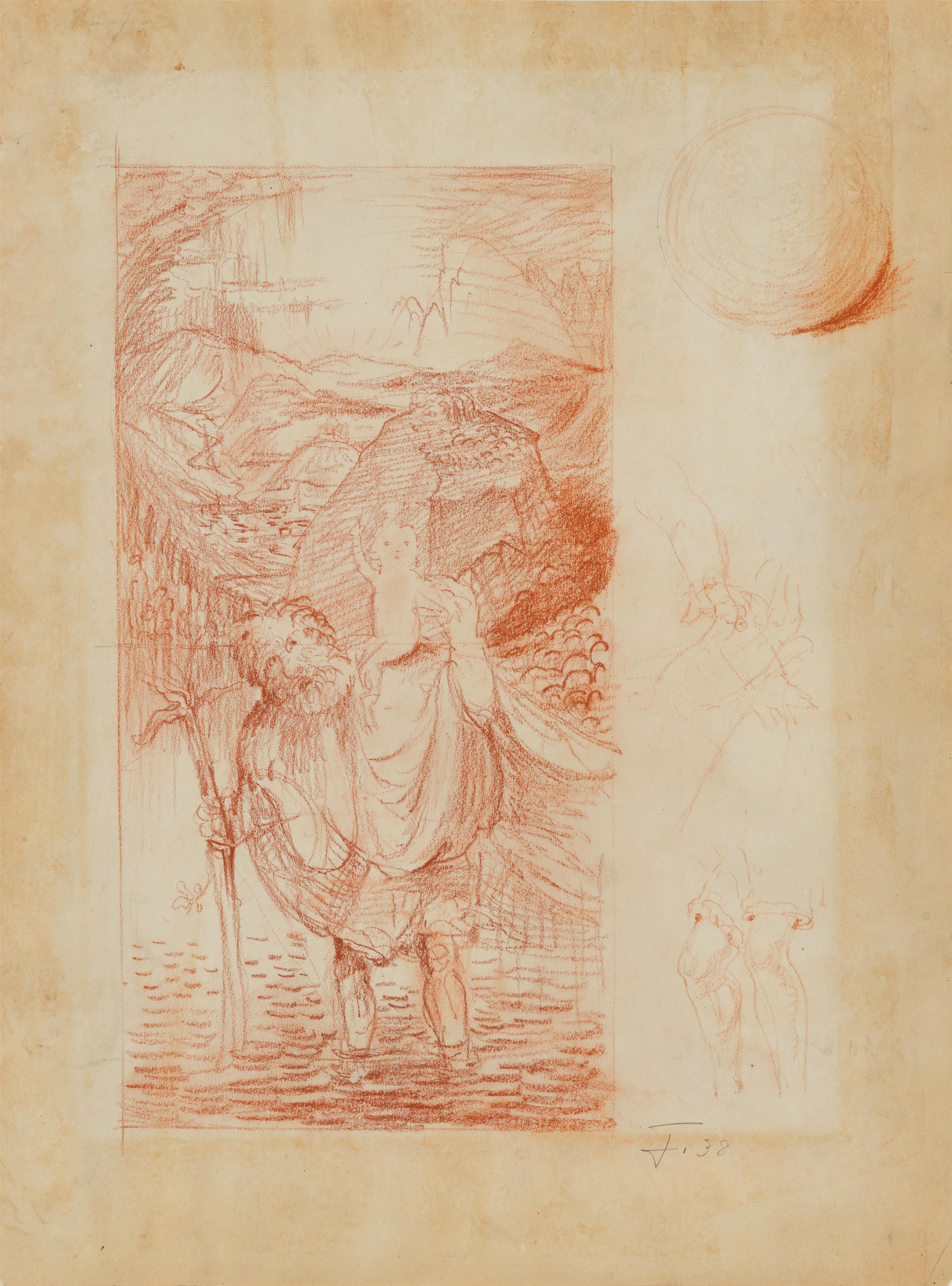 Otto Dix - Christophorus