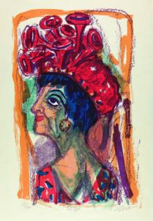 Otto Dix - „Contessa“.