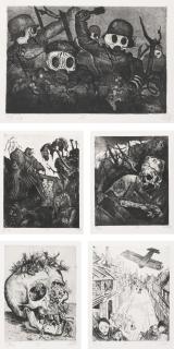Otto Dix - Der Krieg (Karsch 70 - 119; And 120)