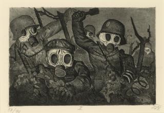 Otto Dix - Der Krieg (The War) (51 works)
