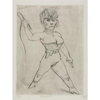 Otto Dix - Dompteuse (Karsch 41)