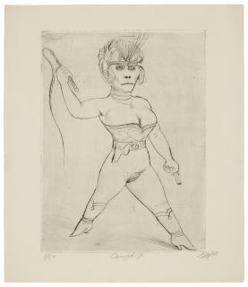 Otto Dix - Dompteuse