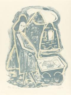 Otto Dix - „Frau mit Kind“ (im Kinderwagen).