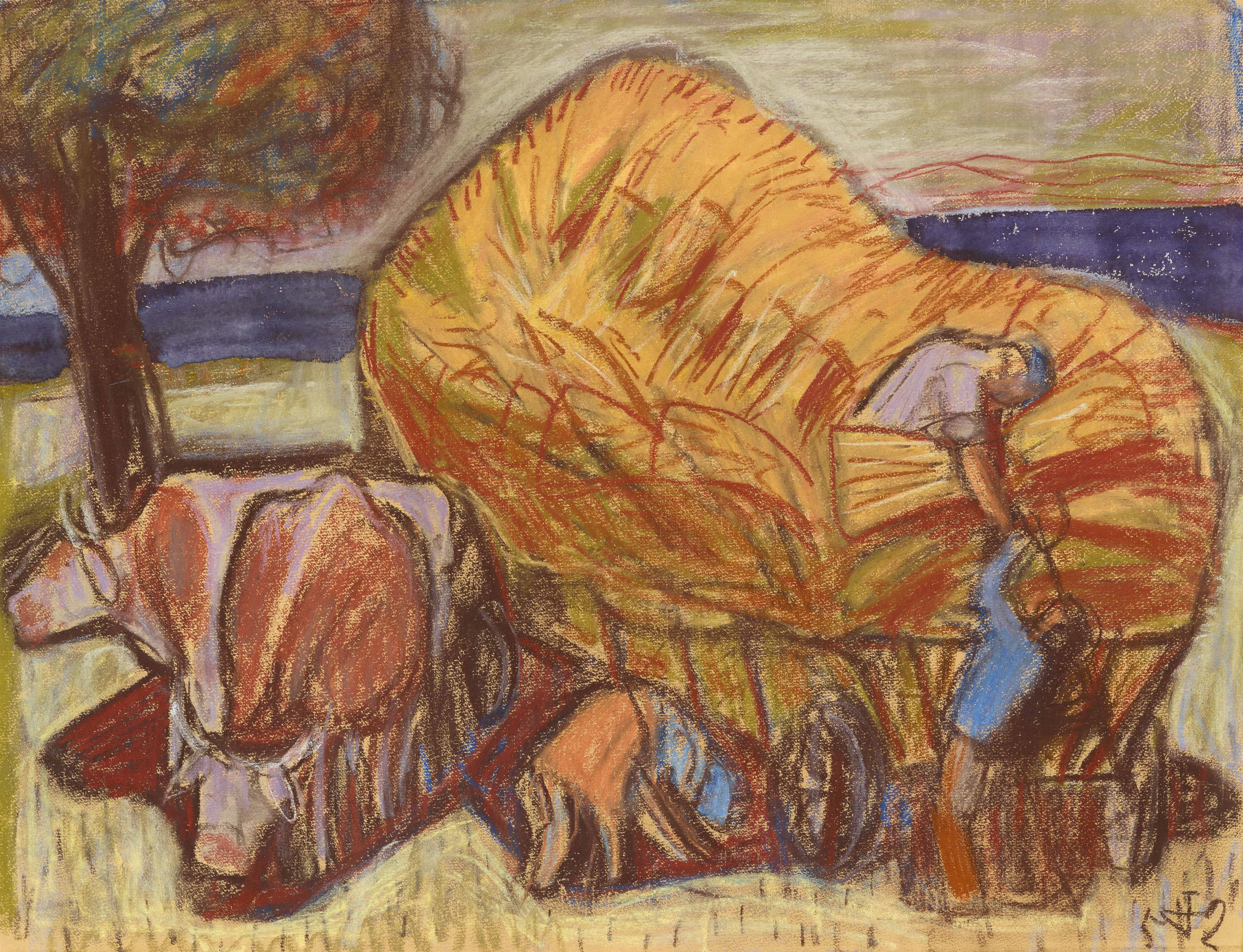 Otto Dix - Getreideernte