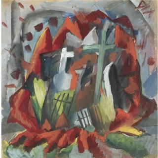 Otto Dix - Grabkreuze (Gravestones)