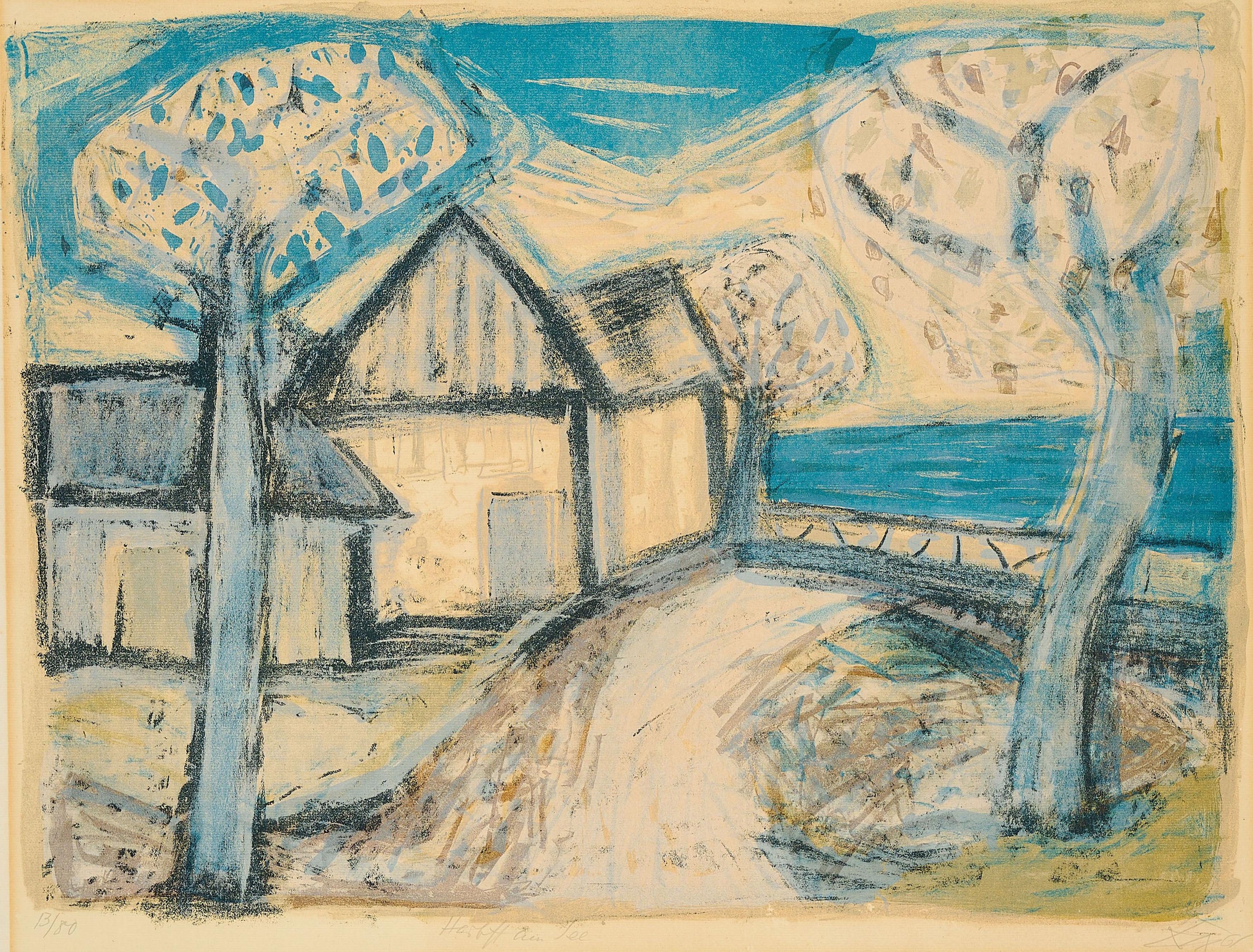 Otto Dix - Herbst am See.