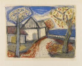 Otto Dix - Herbst am See