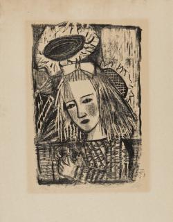 Otto Dix - Kind mit Sonnenblume