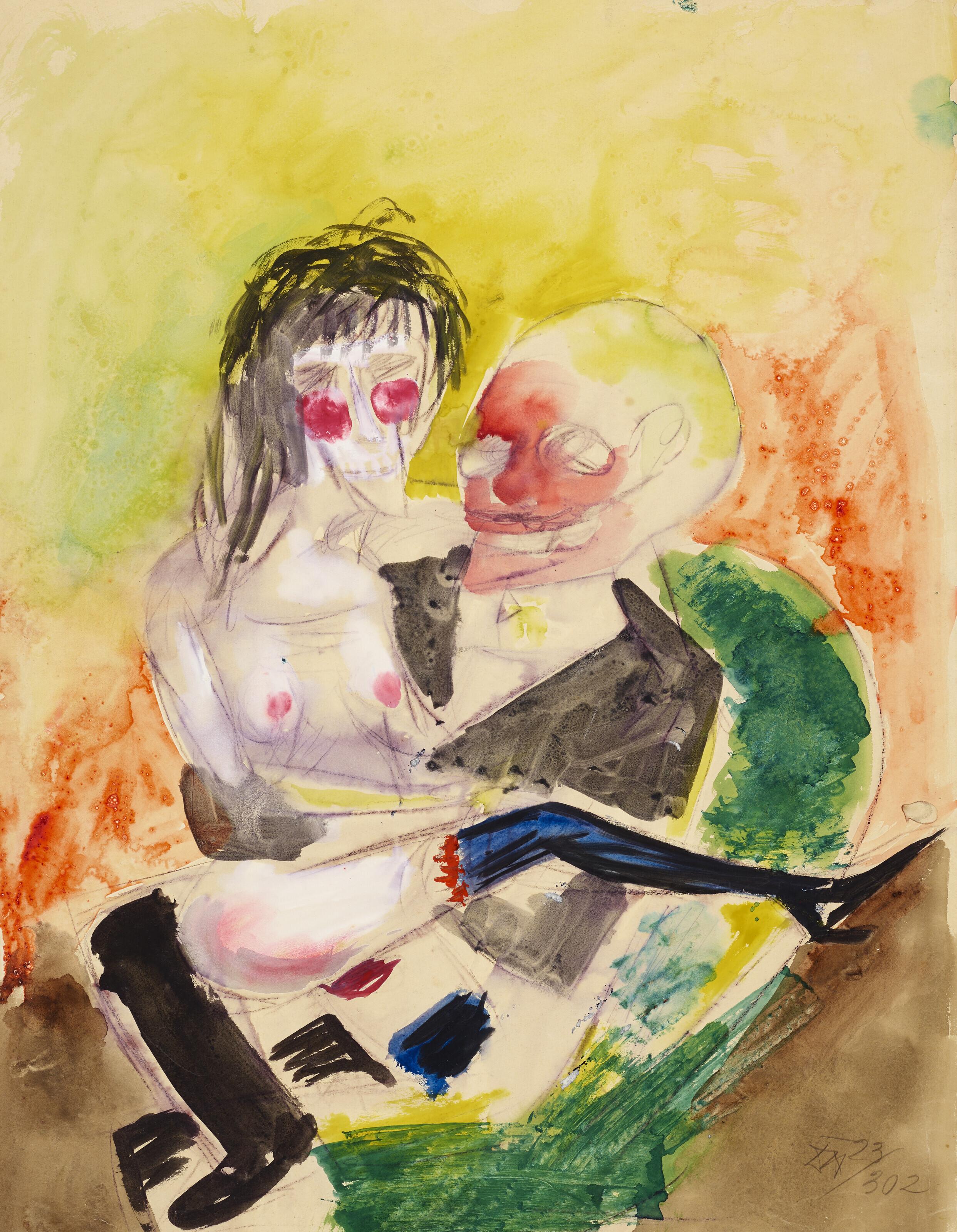 Otto Dix - Liebespaar