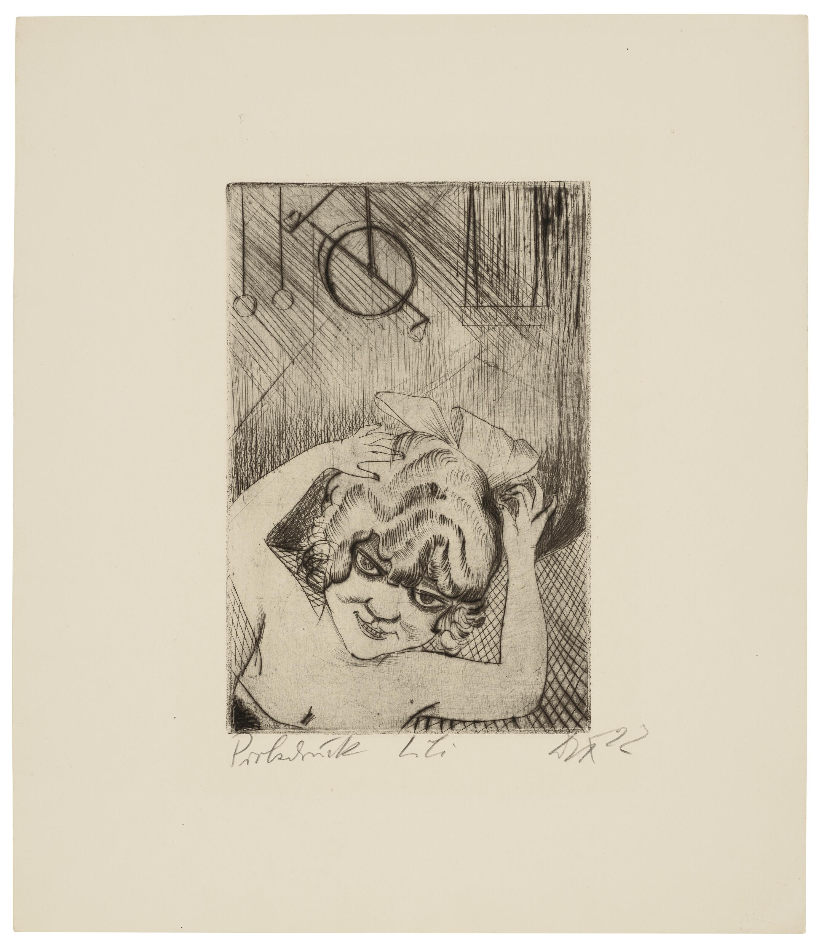 Otto Dix - Lili, die Königin der Luft