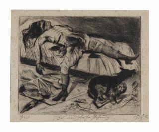 Otto Dix - Lustmord, from  Tod und Auferstehung