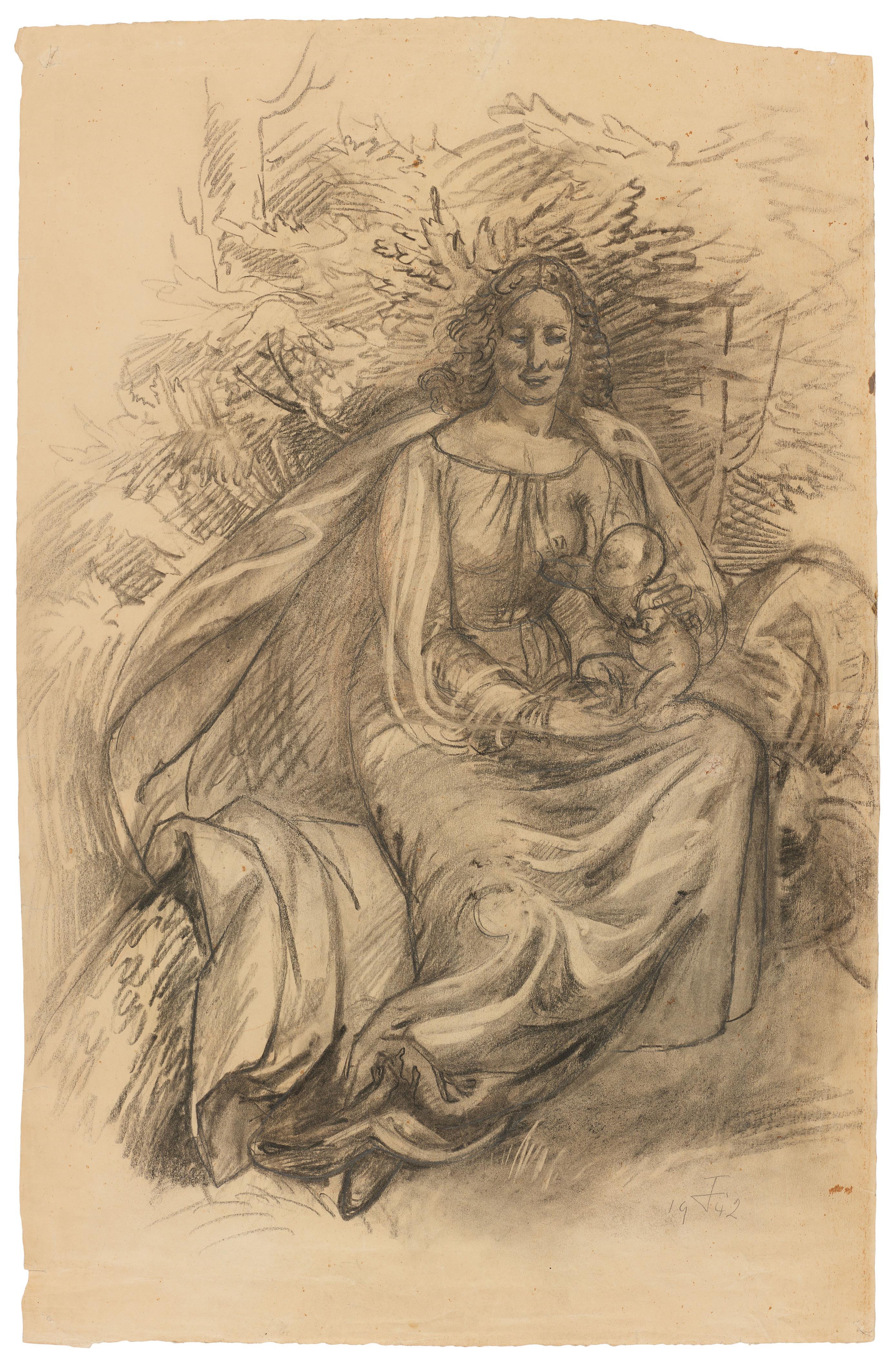 Otto Dix - Madonna im Walde