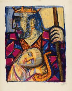 Otto Dix - Saul und David.