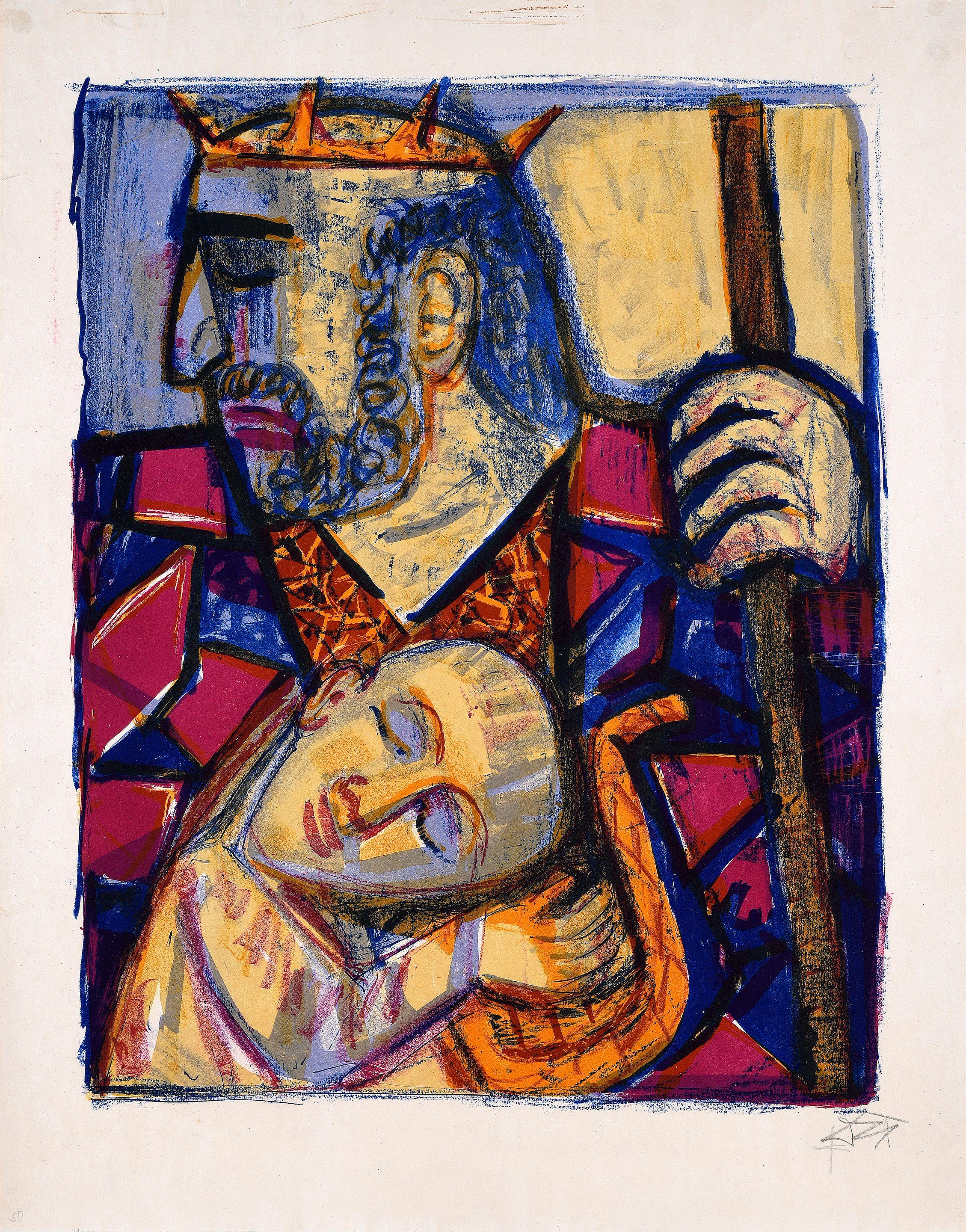 Otto Dix - Saul und David