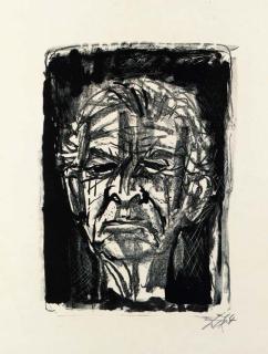 Otto Dix - Selbstportrat (Karsch 300)
