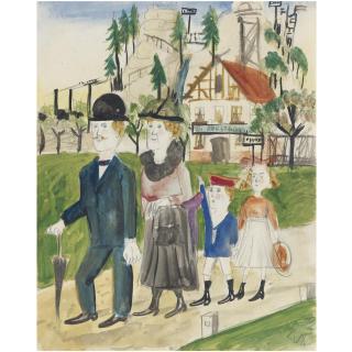 Otto Dix - Sonntagsspaziergang (Sunday Stroll)