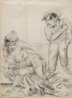 Otto Dix - Vohse und Louis, Fohse und Lui