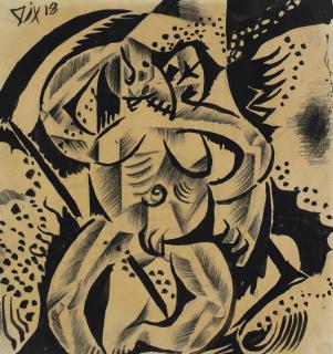 Otto Dix - Weib und Tod