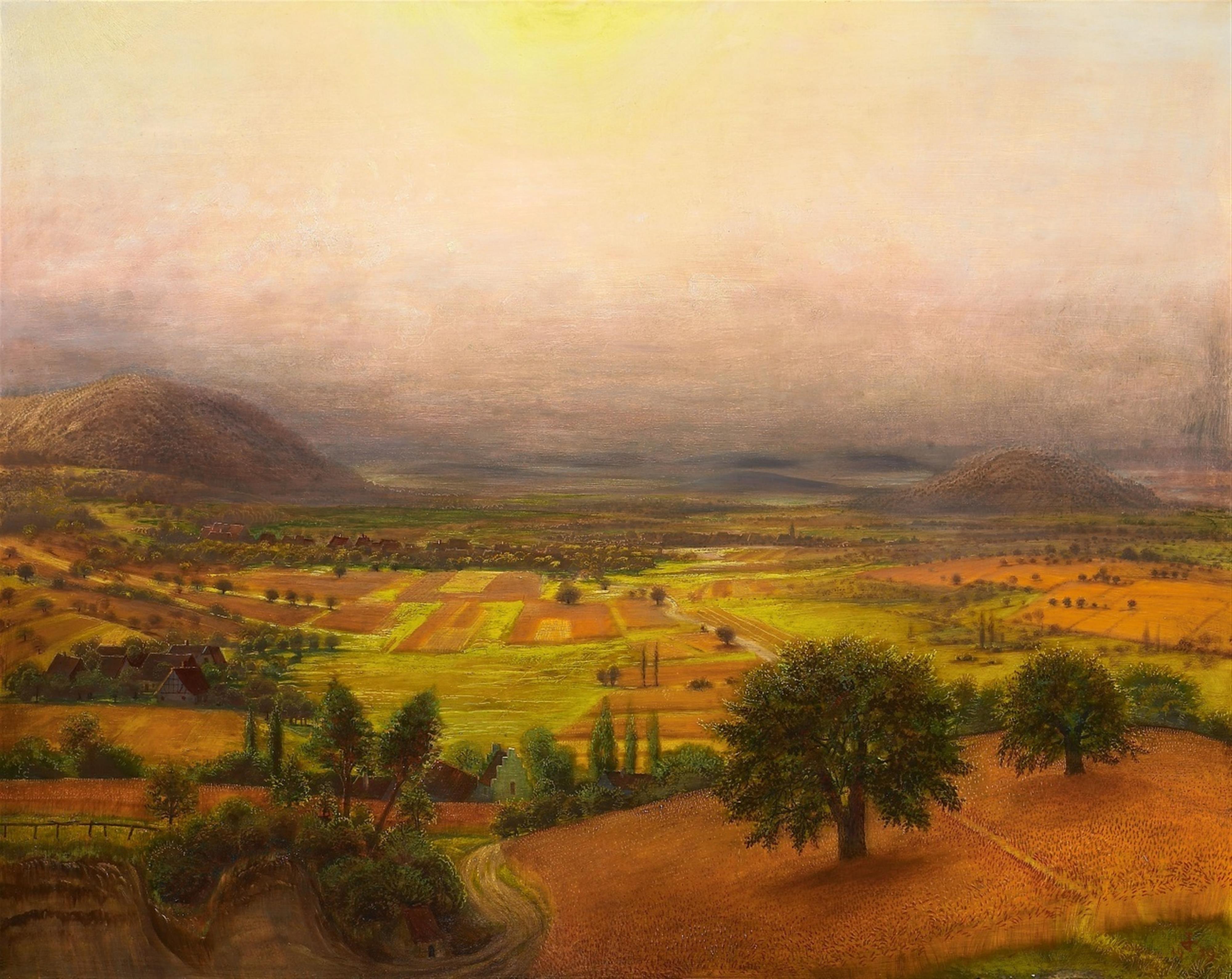 Otto Dix - Weite Ebene (Weiler bei Bohlingen)