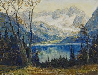 Otto Eduard Pippel - Herbst am Gosausee.