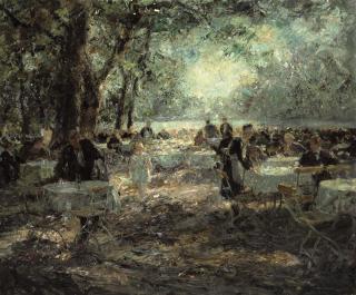 Otto Eduard Pippel - Im Englischen Garten, München