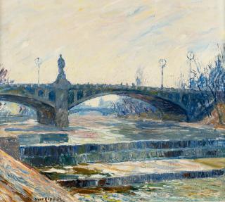 Otto Eduard Pippel - „Ludwigsbrücke in München“