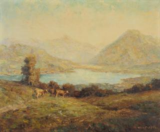 Otto Eduard Pippel - Spatsommer am Tegernsee