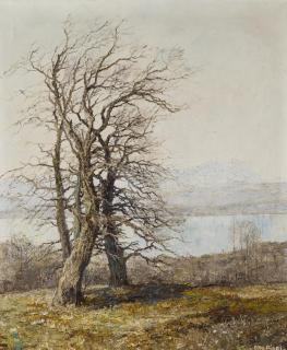 Otto Eduard Pippel - »Vorfrühling am Starnberger See«.