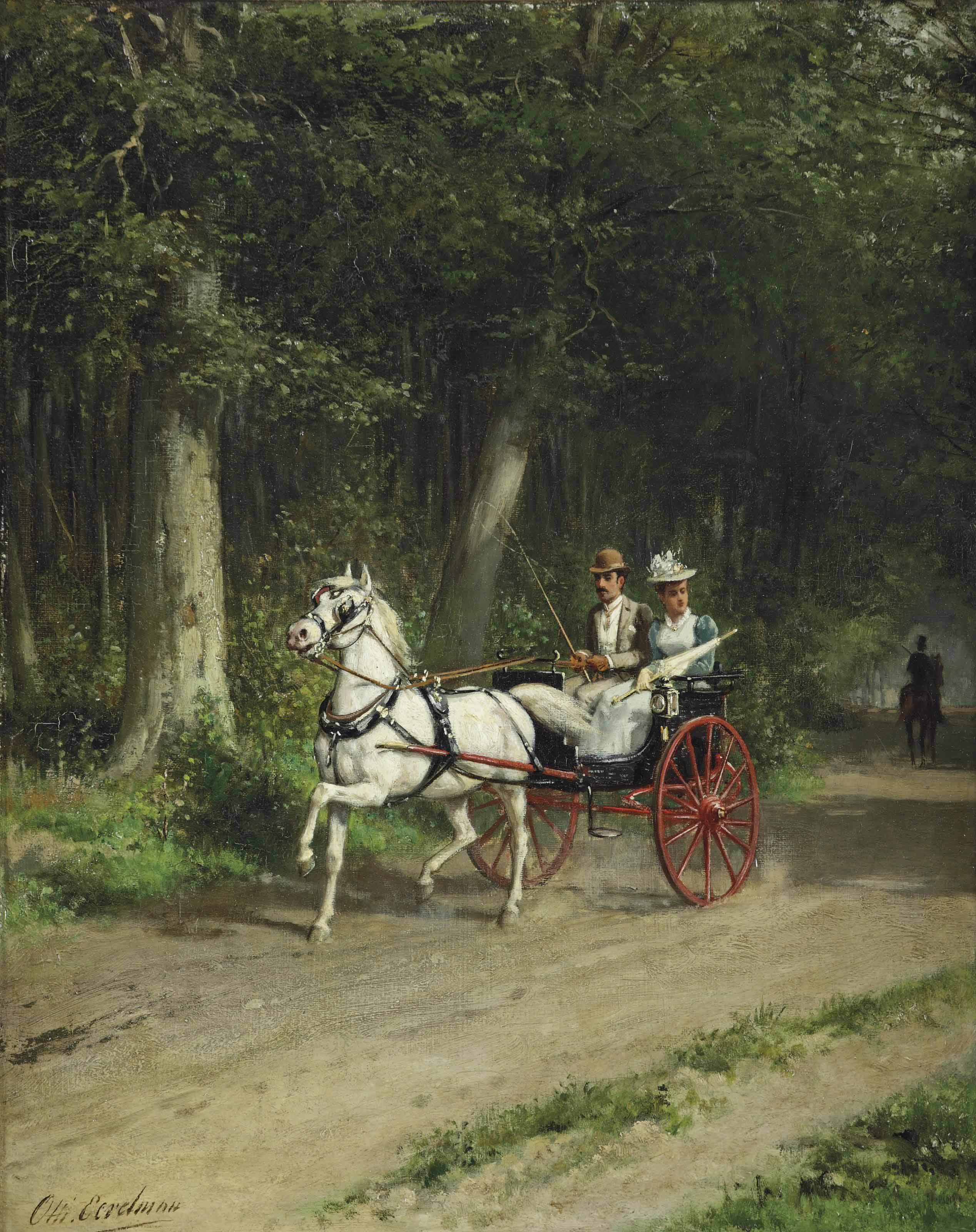 Otto Eerelman - A Morning Ride In The Forest