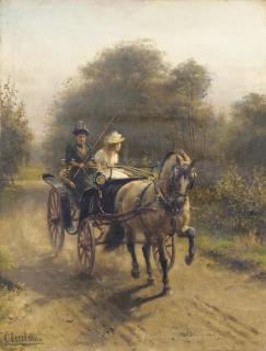 Otto Eerelman - A ridingtour on a sunny afternoon