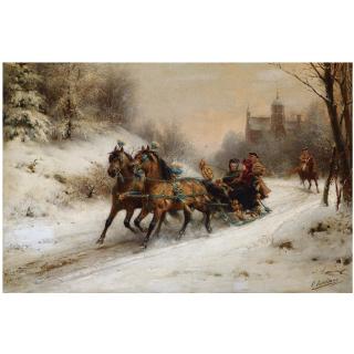 Otto Eerelman - Dutch A Riding Tour In The Snow