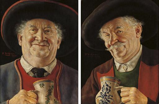 Otto Eichinger - A good drink; and Good health