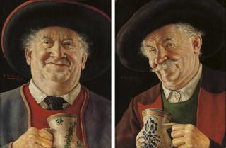 Otto Eichinger - A good drink; and Good health