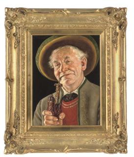 Otto Eichinger - A thoughtful smoke