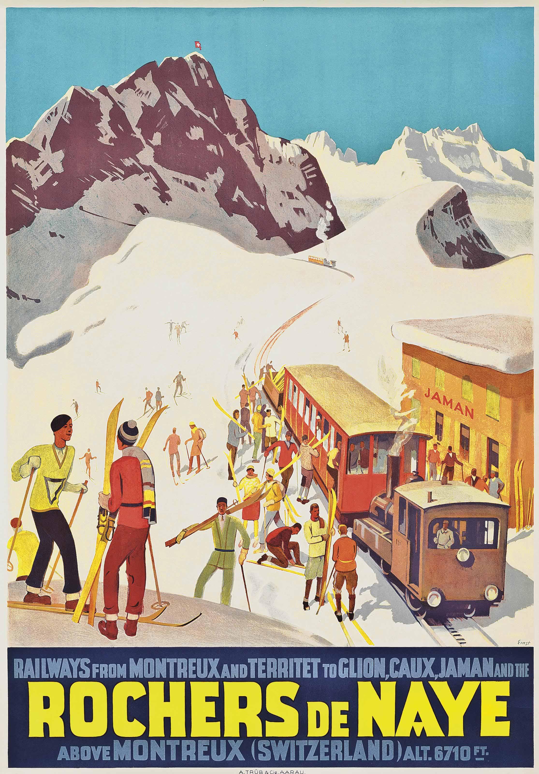 Otto Ernst - Rochers De Naye