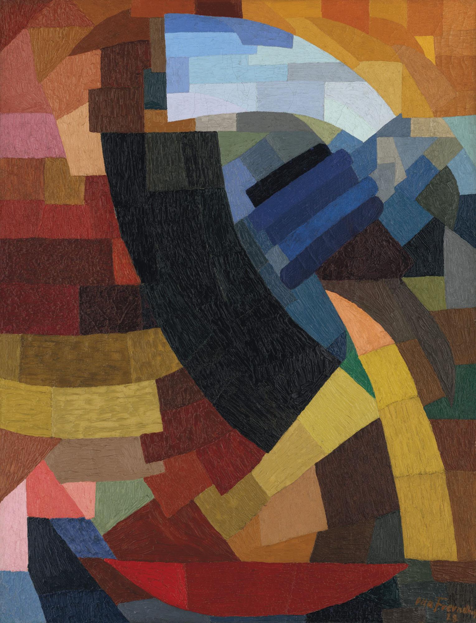 Otto Freundlich - Fragments De Figure À L\'Ensemble Des Plans