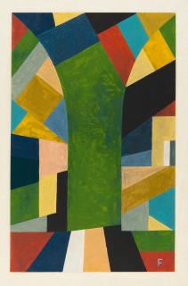 Otto Freundlich - Komposition (Baum).