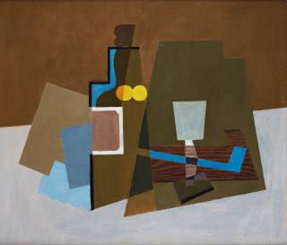 Otto G Carlsund - Sketch for a mural painting for a dining room