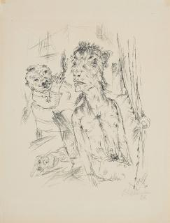 Otto Gleichmann - Bordellszene.