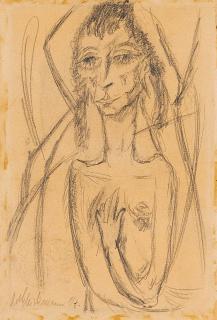 Otto Gleichmann - Weiblicher Akt.