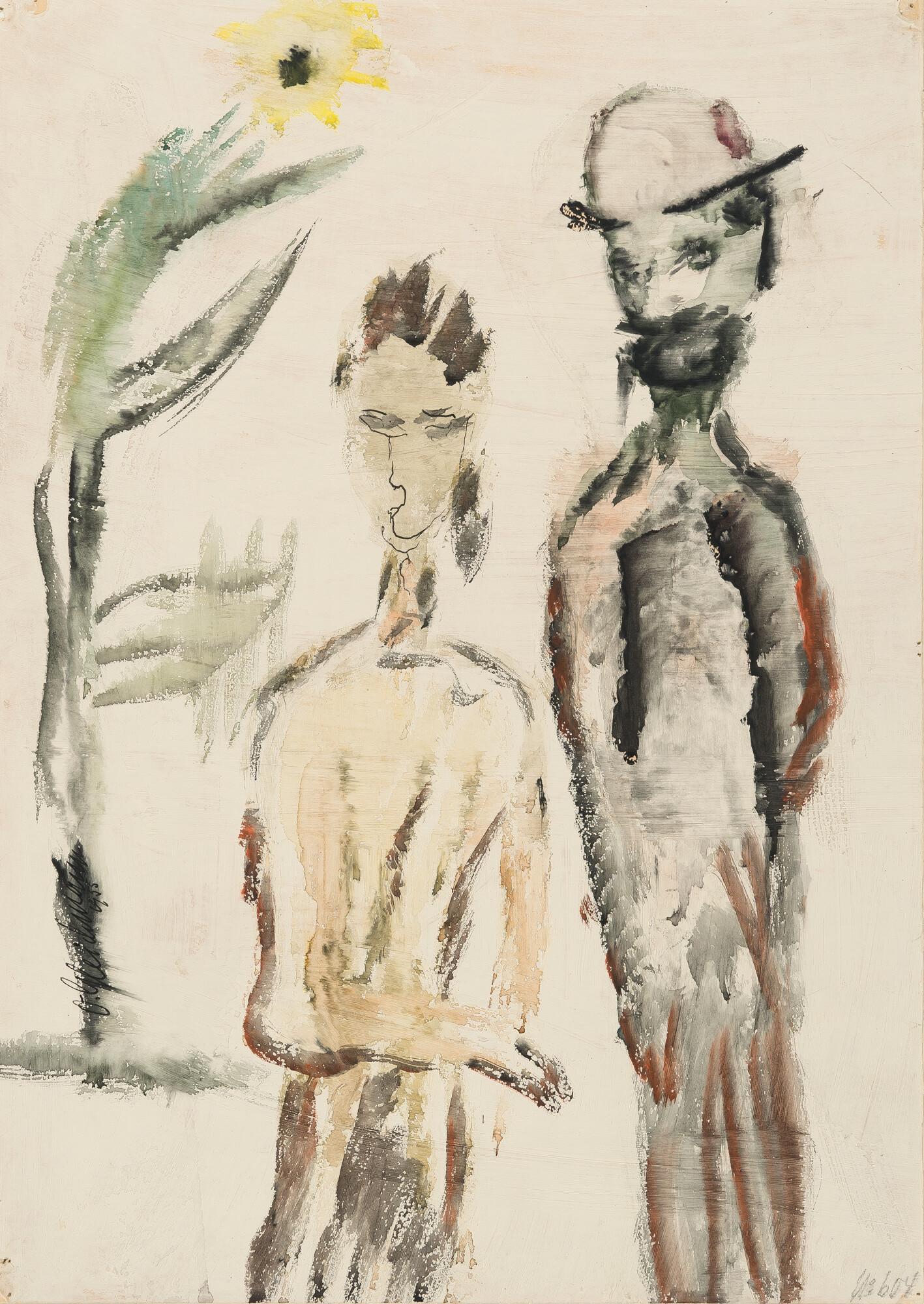 Otto Gleichmann - „Zwei Gestalten“