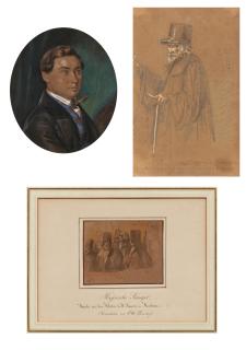 Otto Grashof - Drei Papierarbeiten: